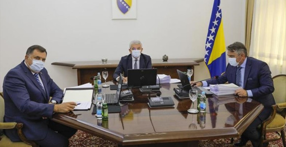 Предсједништво БиХ данас са Палмером и Ајхорст