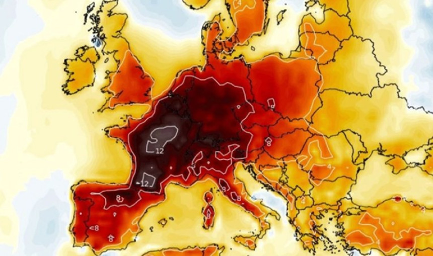 Европи суђено да постане врући континент