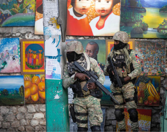 Ванредно стање на Хаитију, војска на улицама 