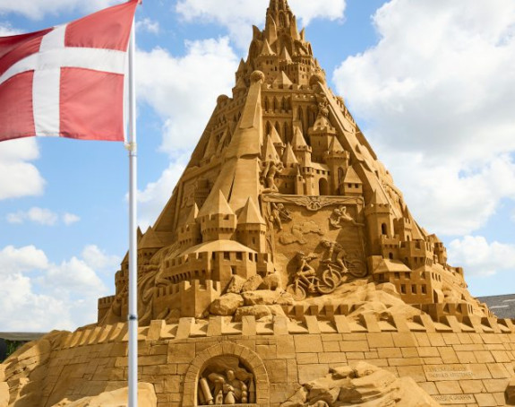 U Danskoj izgrađen najveći dvorac od peska na svetu! (VIDEO)