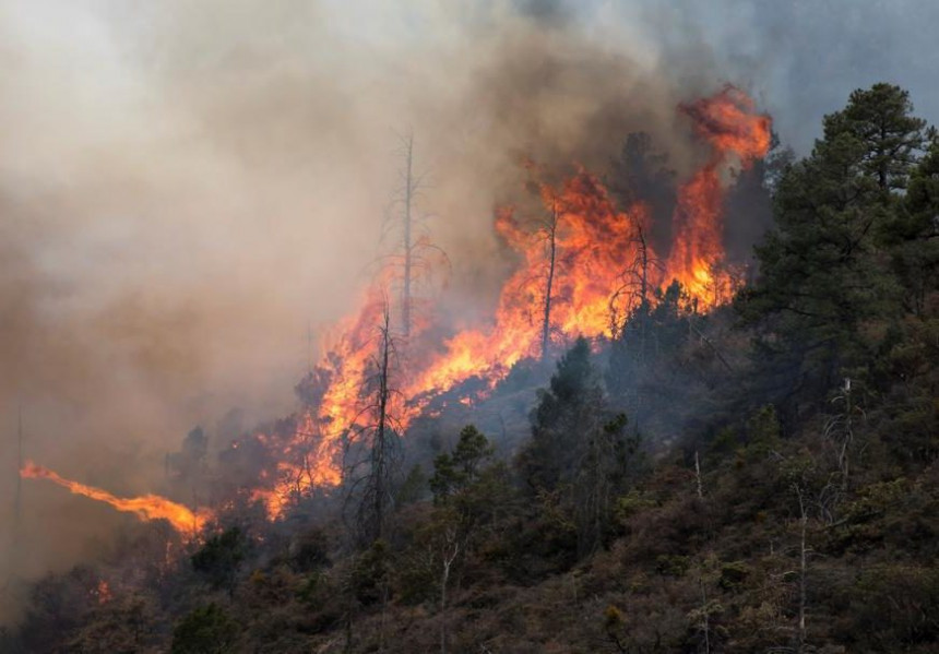 Тропске врућине: Букте пожари у Калифорнији, Невади