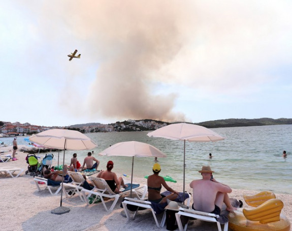 Požar na Čiovu: Izgorjelo 60 hektara
