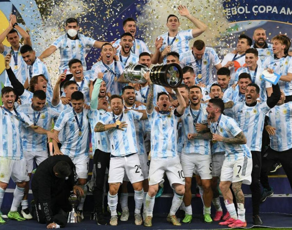 Argentina je šampion Južne Amerike