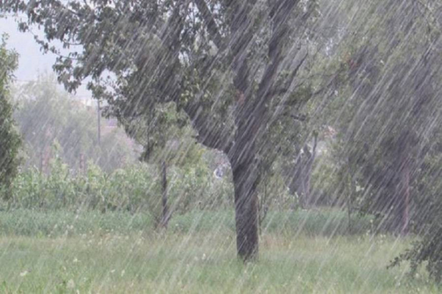 Danas promjenljivo sa kišom, moguće nepogode