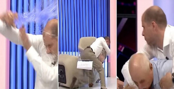 Političari se potukli u studiju u emisiji uživo (VIDEO)