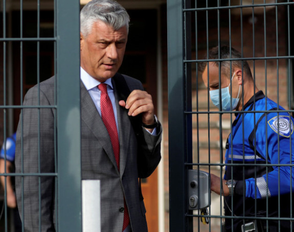 Sud u Hagu odbio Tačijev zahtjev za puštanje na slobodu