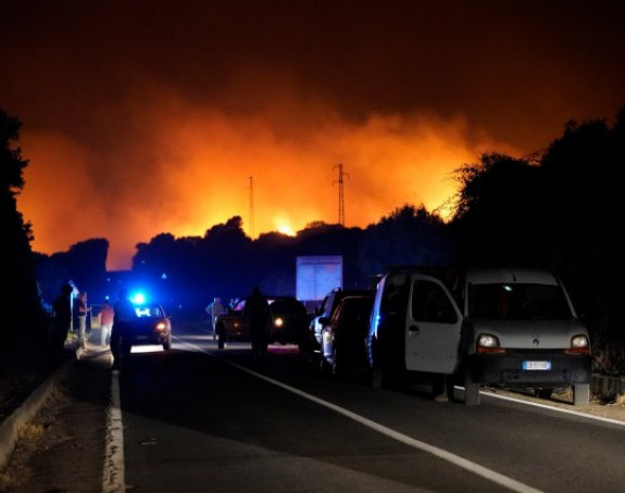 Пожари захватили рекордне површине у Италији (ВИДЕО)