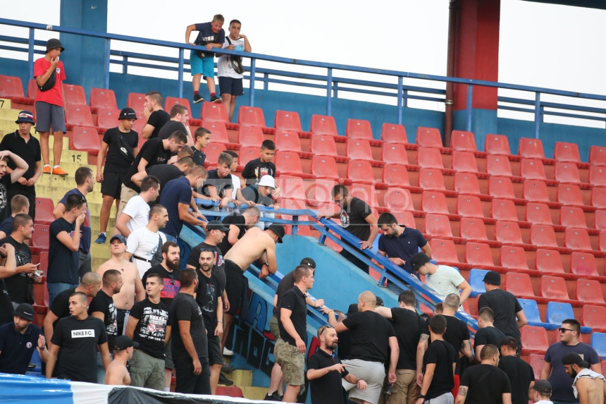 Banjaluka: Navijač Borca pao sa tribine Gradskog stadiona