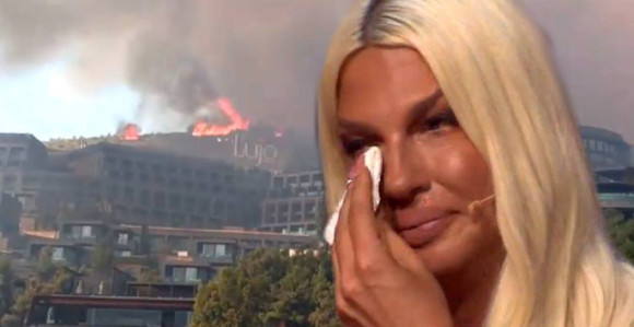 Jelena Karleuša evakuisana iz hotela zbog požara