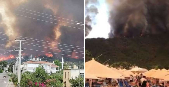 Strahoviti požari bjesne Antalijom, turisti odlaze