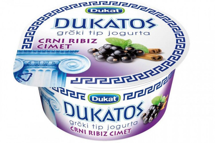 Dukat povlači dva voćna jogurta zbog pesticida