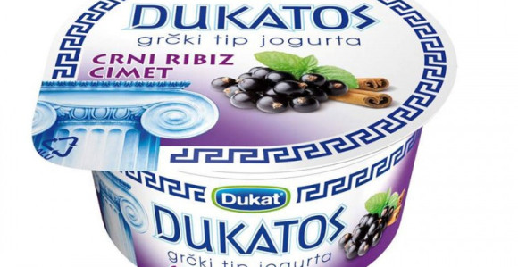 Dukat povlači dva voćna jogurta zbog pesticida