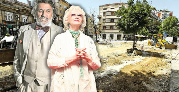Na Vračaru se gradi trg Milene Dravić i Dragana Nikolića!