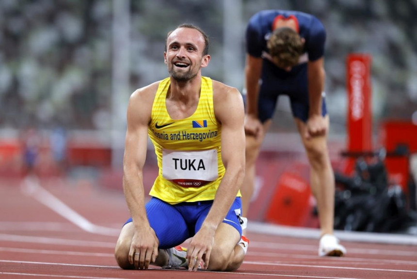 Atletičar Amel Tuka u finalu Olimpijskih igara