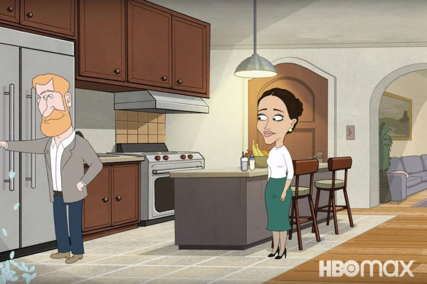 Animirana serija o Megan i Hariju - satiričan prikaz kraljevske porodice!