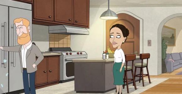 Animirana serija o Megan i Hariju - satiričan prikaz kraljevske porodice!
