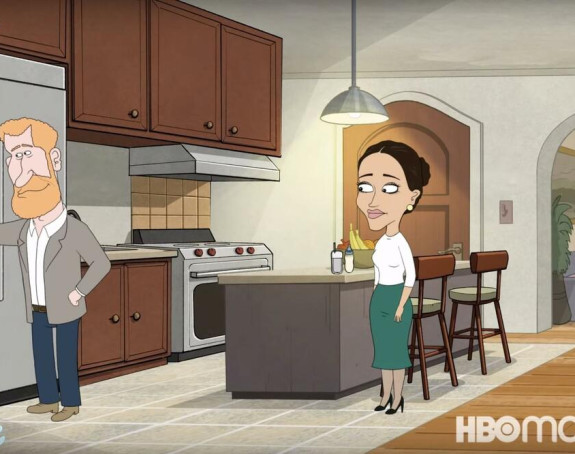 Animirana serija o Megan i Hariju - satiričan prikaz kraljevske porodice!