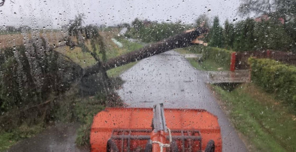 Oluja i u Prnjavoru nosila krovove i čupala drveće (Foto)