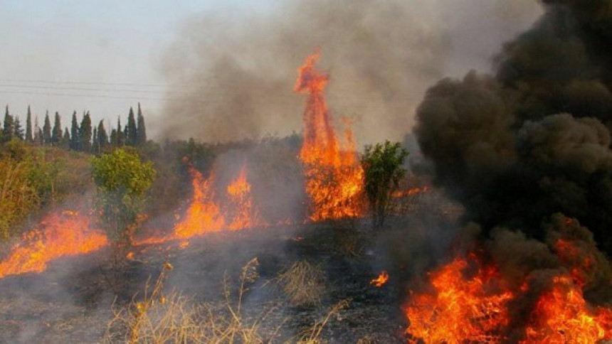 Спасено пет особа изгубљених због пожара код Никшића