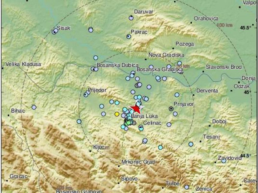 Сеизмолози: Могући нови потреси у Бањалуци