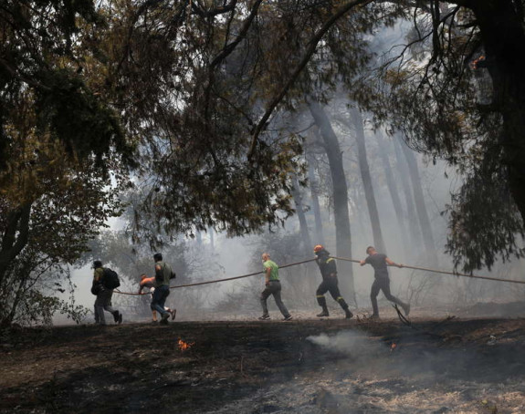 Počela evakuacija srpskih turista sa ostrva Evia 