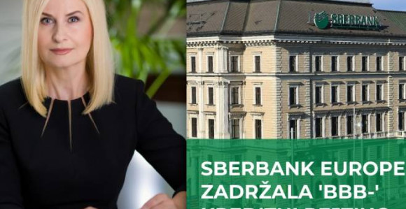 Sberbank Evrope grupacija zadržala "BBB" kreditni rejting