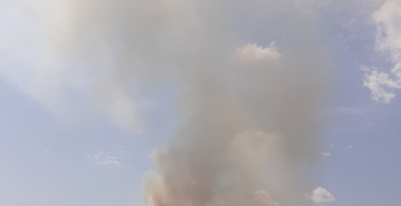 Ponovo aktivan požar na putu Trebinje-Bileća (VIDEO)