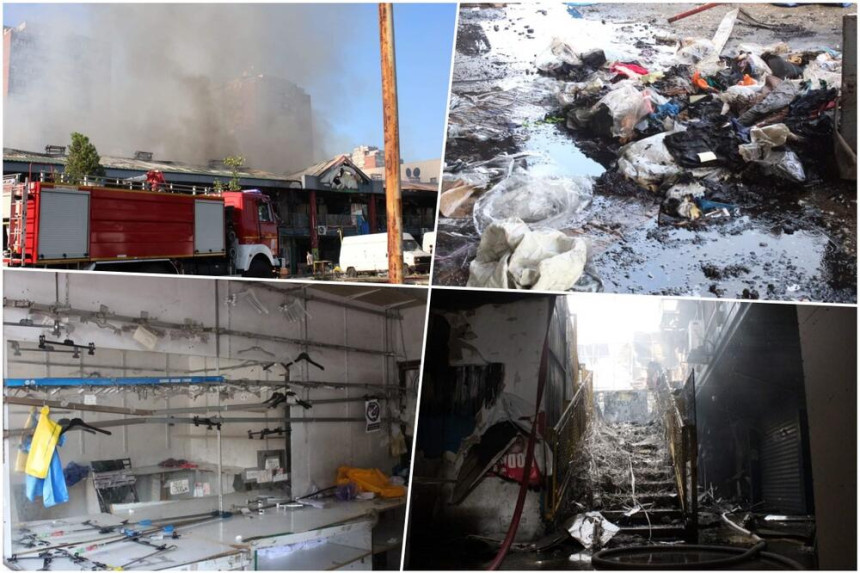 Poslije jezivog požara: Sve se pretvorilo u pepeo i dim