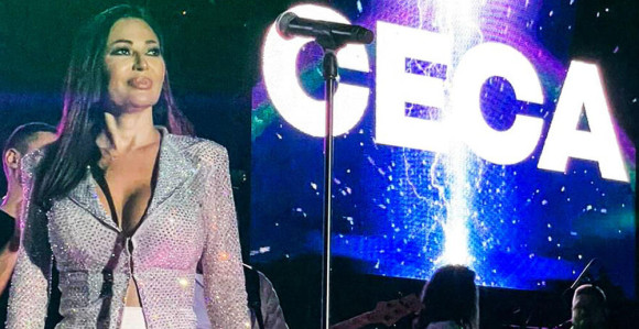 Ceca nastupom napravila pravi spektakl u Crnoj Gori