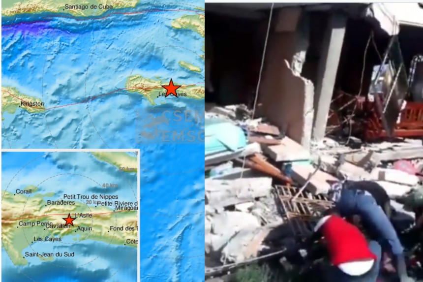 Након разорног земљотреса, Хаити погодила олуја