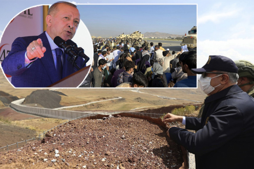Турска подиже зид због избјеглица из Авганистана