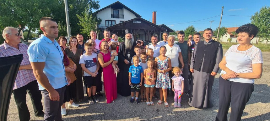 Poslije više od 80 godina patrijarh stigao u Doboj (VIDEO)