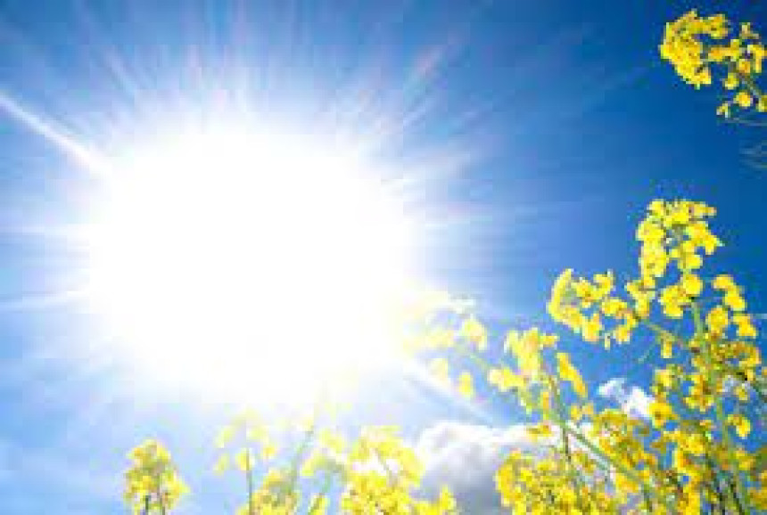 I danas toplo vrijeme, na sjeveru moguća i kiša