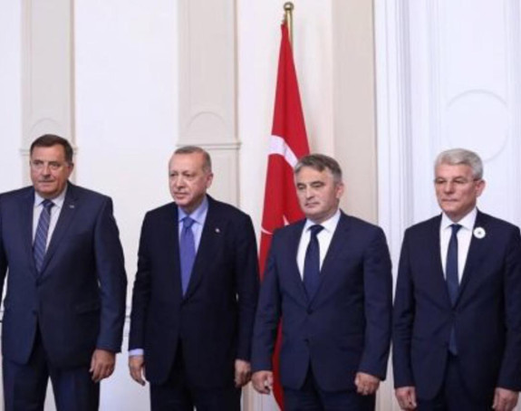 Erdogan dolazi u petak u BiH, Dodik stiže na sastanak