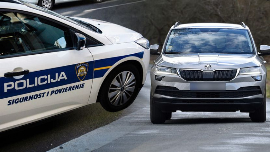 Beograđanima skidali tablice sa vozila po Hrvatskoj