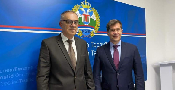 Ambasador SAD Erik Nelson posjetio opštinu Teslić