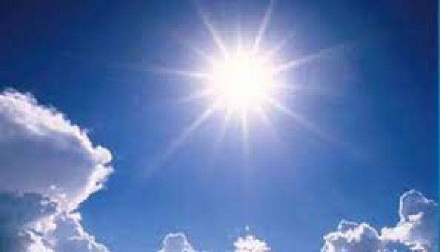 Sunčano vrijeme uz malu oblačnost i porast temperature