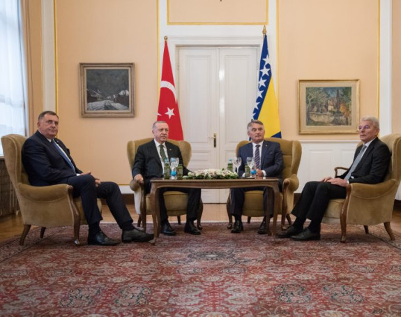 Ердоган се састао са члановима Предсједништва БиХ