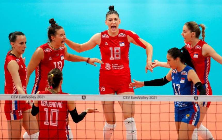 Odbojkašice Srbije u četvrtfinalu prvenstva Evrope