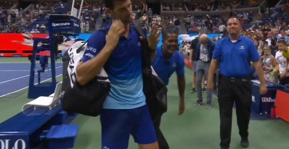 Obezbjeđenje US Opena istjeralo Đokovića sa terena