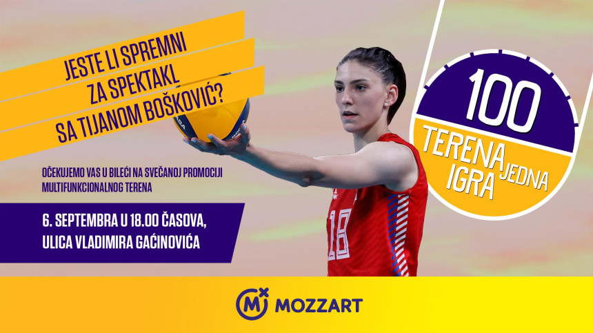 Spektakl u Hercegovini – Kompanija Mozzart otvara teren Tijana Bošković