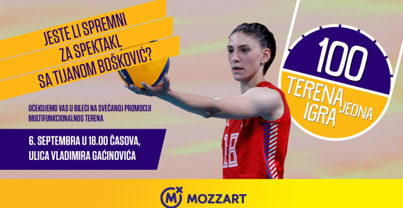 Spektakl u Hercegovini – Kompanija Mozzart otvara teren Tijana Bošković