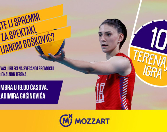 Spektakl u Hercegovini – Kompanija Mozzart otvara teren Tijana Bošković