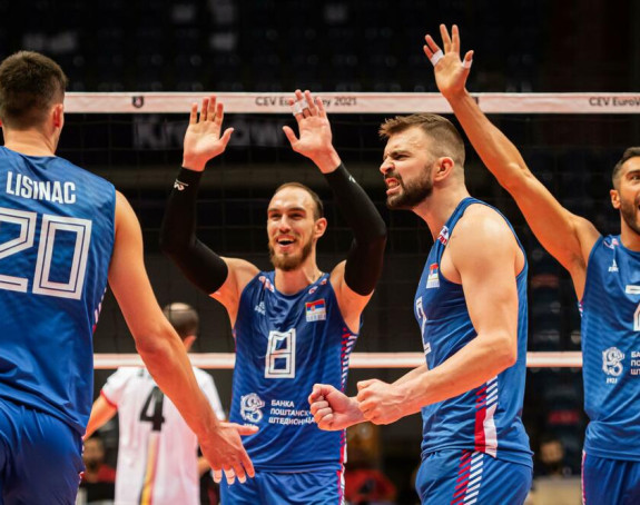 Odbojkaši Srbije savladali Ukrajinu, čeka ih Poljska