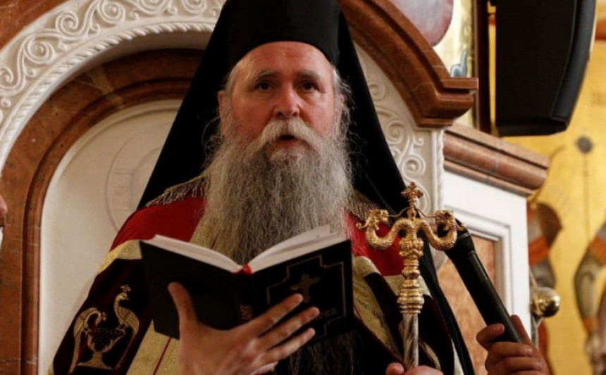 Одложено устоличење митрополита Јоаникија на Цетињу