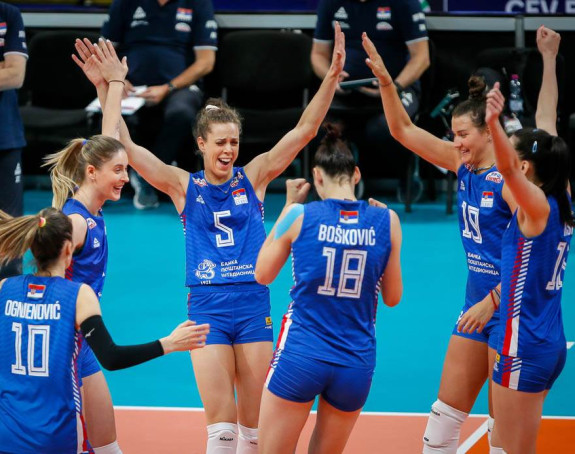 Odbojkašice igraju za treće zlato na prvenstvu Evrope