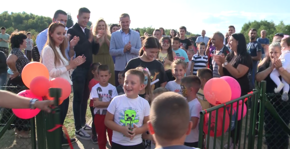 Na radost djece otvoreno igralište u Mišinom Hanu