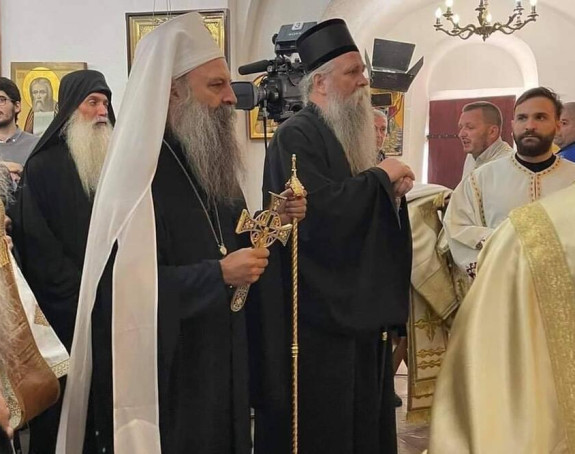 Устоличен митрополит Јоаникије у манастиру на Цетињу (ВИДЕО)