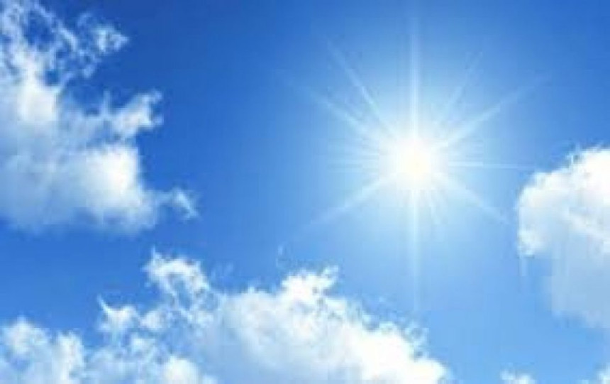 Danas sunčano i toplo vrijeme uz umjerenu oblačnost