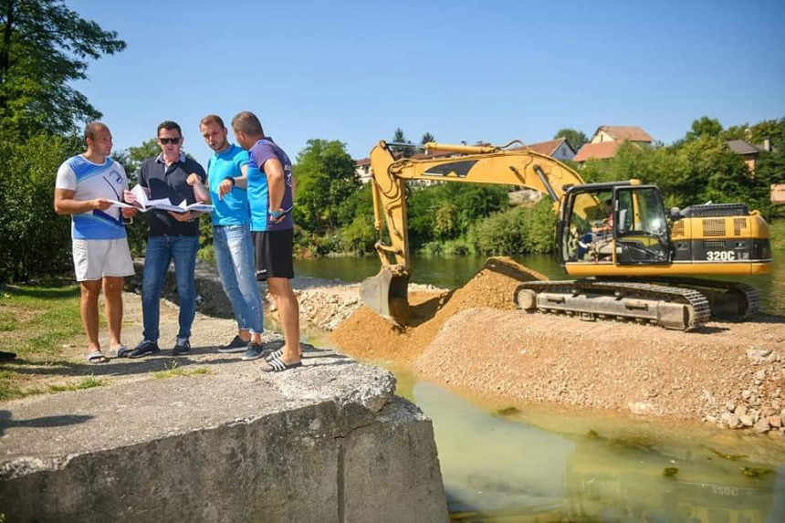 Banjaluka: Počela izgradnja prvog dajak pristaništa